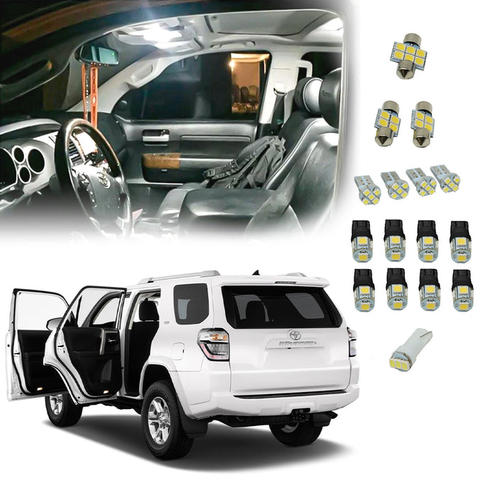 Cali Raised Premium Roof Rack 360 Lighting Kit For 4Runner