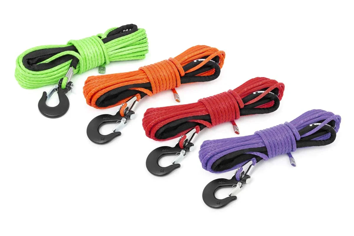 Rough Country 1/4in Synthetic Winch Rope — 4Runner Lifestyle