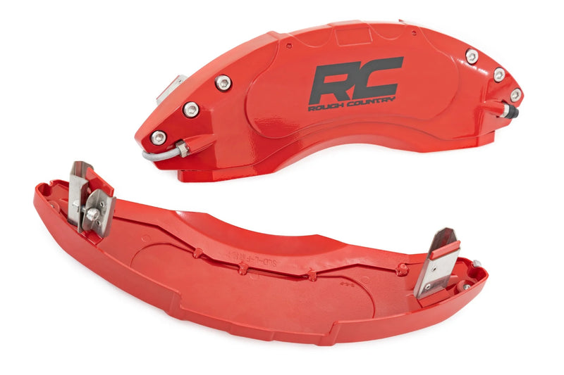 Rough Country Front and Rear Brake Caliper Covers For 4Runner (2003-2024)
