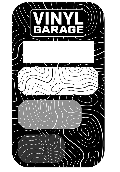 Vinyl Garage Center Console Molle Decal For 4Runner (2025-Current)