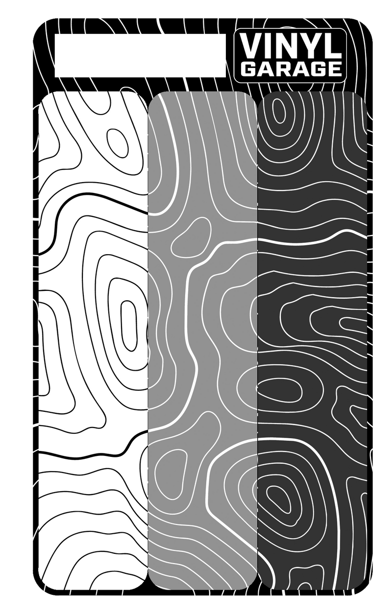 Vinyl Garage Medium Universal Stripe Decal