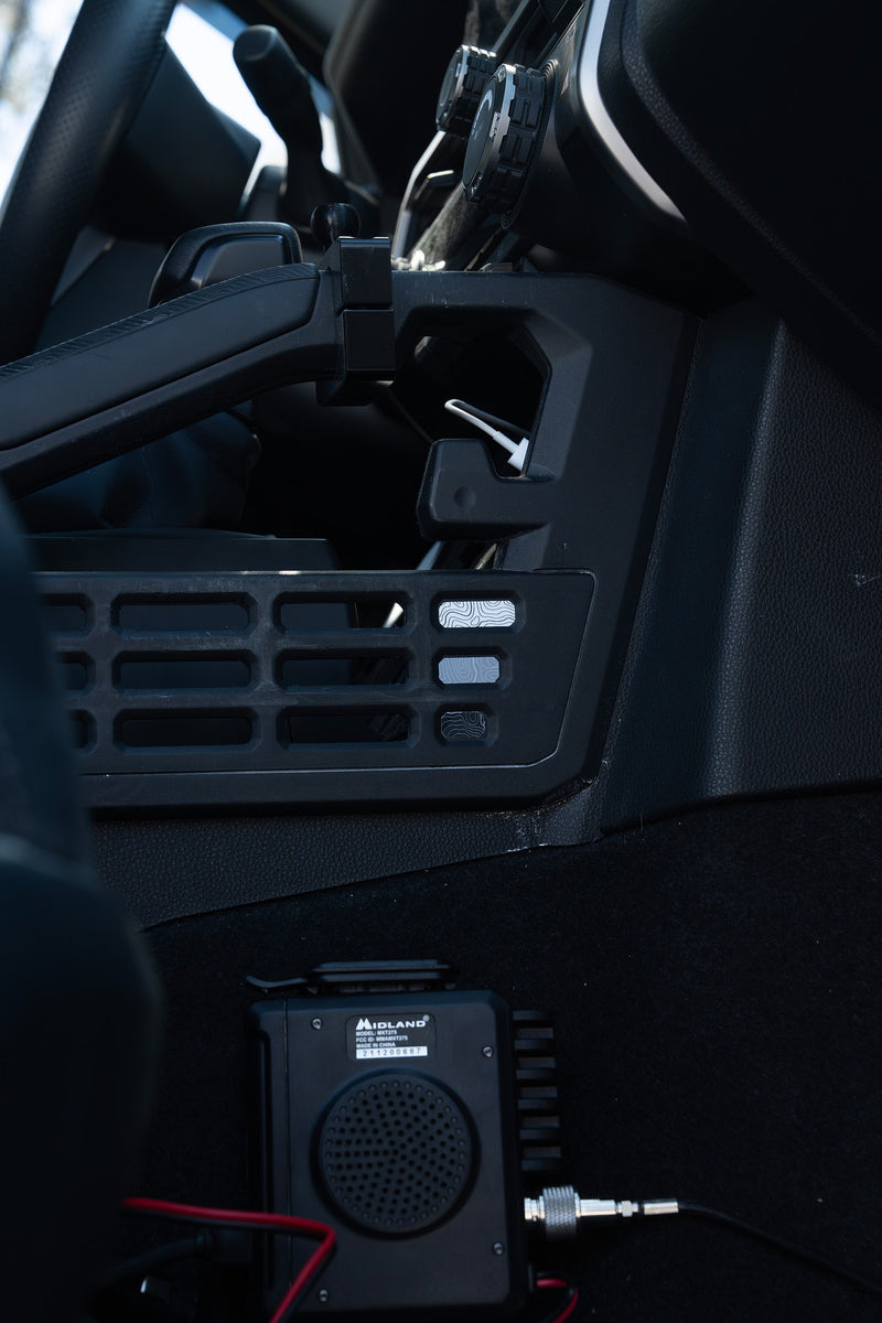 Vinyl Garage Center Console Molle Decal For 4Runner (2025-Current)