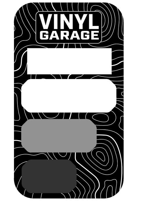 Vinyl Garage Center Console Molle Decal For 4Runner (2025-Current)