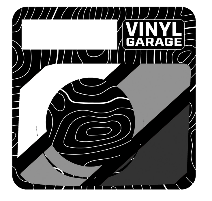 Vinyl Garage Start/Stop Button Overlay For 4Runner (2025-Current)