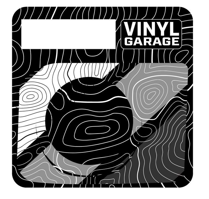 Vinyl Garage Start/Stop Button Overlay For 4Runner (2025-Current)