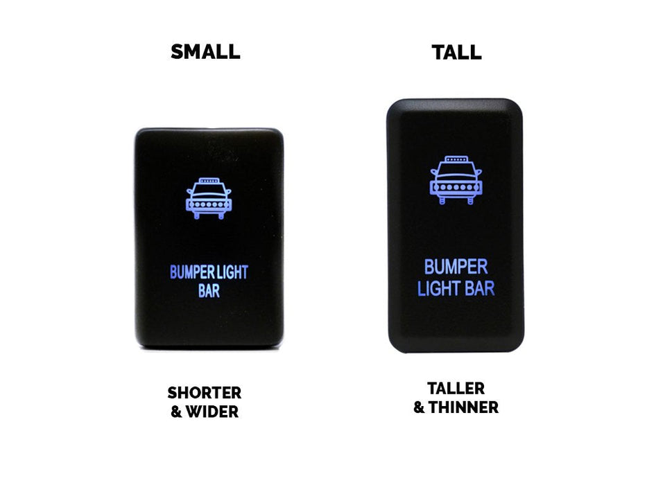 Cali Raised Lower Bumper Flush LED Light Bar Kit For 4Runner (2003-2009)
