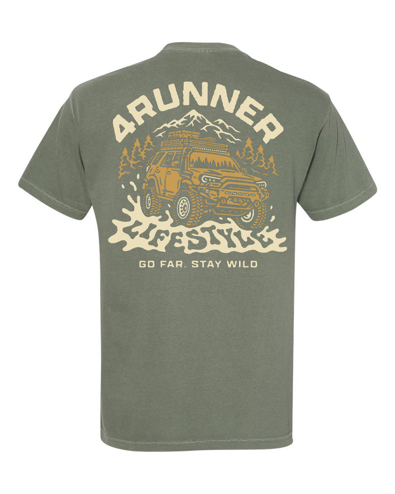 4Runner Lifestyle Washed Green Stay Wild Shirt