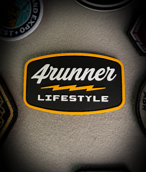 4Runner Lifestyle Black & Yellow Moto Sticker