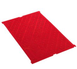 SidioCrate Heavy Duty Red Full Size Mat