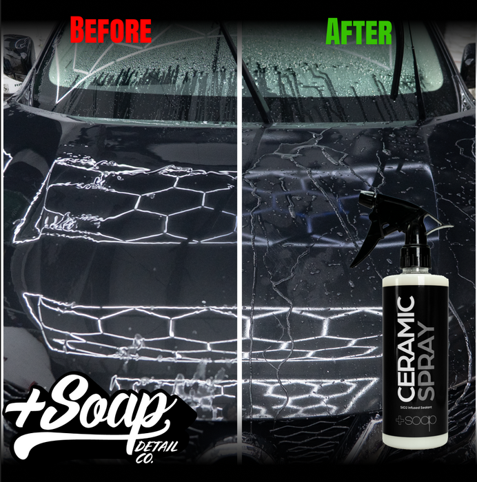 Plus Soap Ceramic Spray | (SiO₂ Hybrid Sealant)
