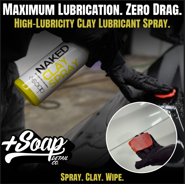 Plus Soap Naked Clay Spray | Clay Bar Lubricant