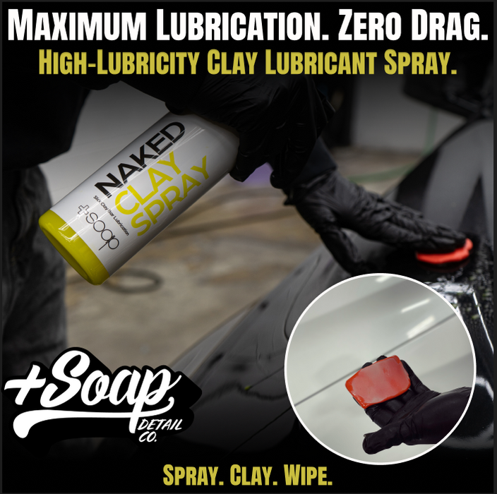 Plus Soap Naked Clay Spray | Clay Bar Lubricant