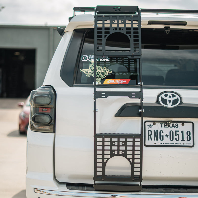 Cali Raised Rear Hatch Ladder Accessory MOLLE Panel For 4Runner (2010-2024)