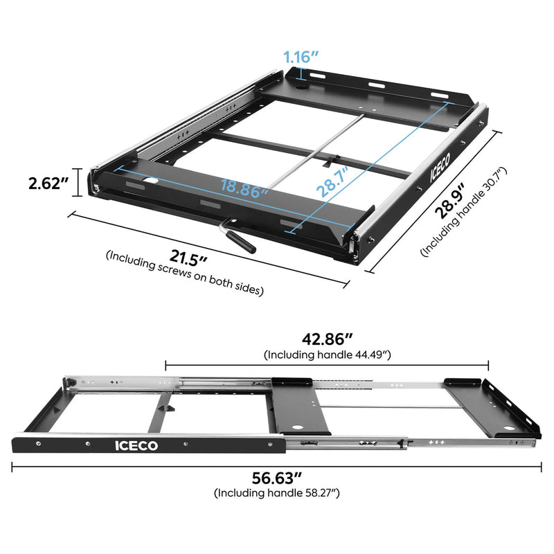 ICECO APL55/VL60PRO Mounting Slide