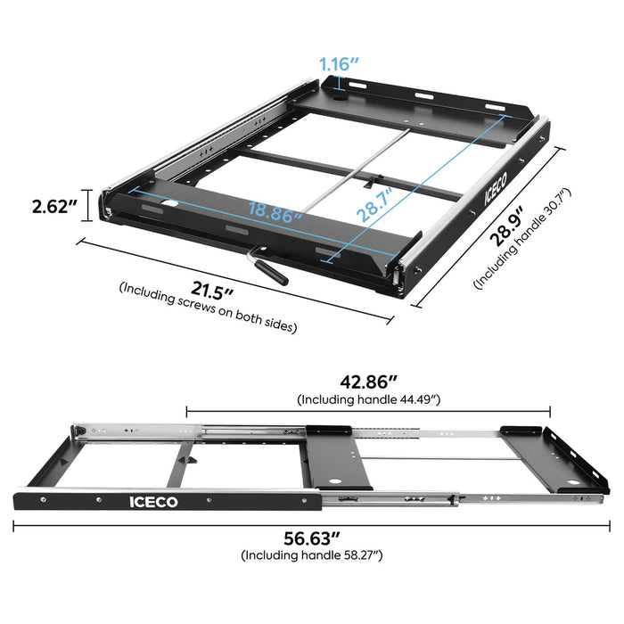 ICECO APL55/VL60PRO Mounting Slide