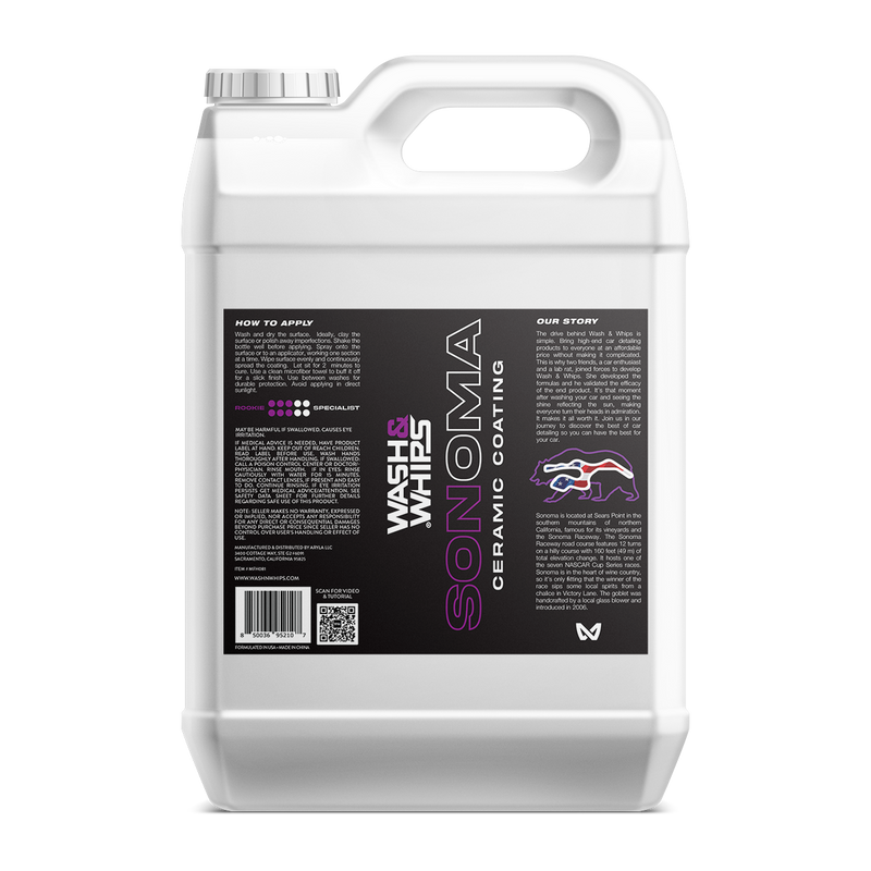 WASH&WHIPS Sonoma Ceramic Finishing Coating Spray - 9H