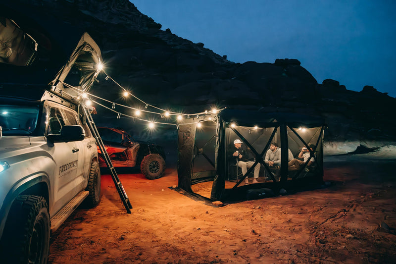 Freespirit Recreation Camping String Lights W/Speakers