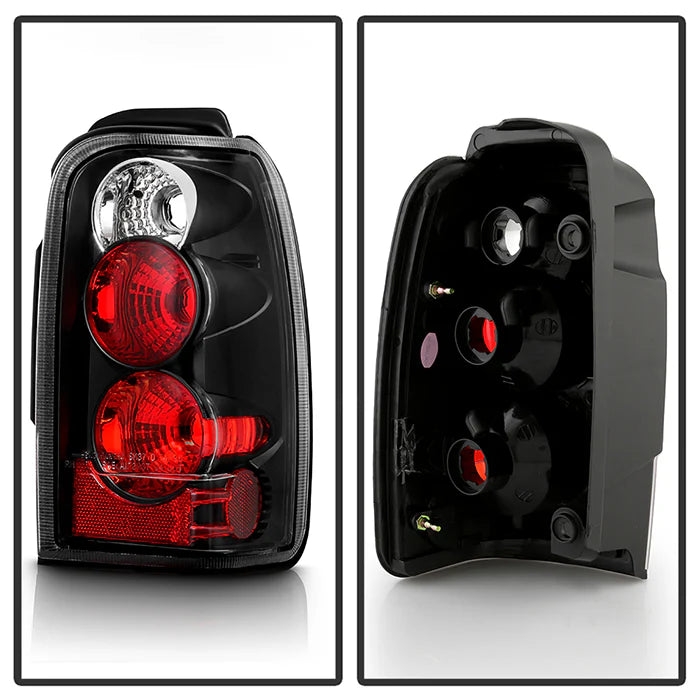 Spyder Black Euro Style Tail Lights for 4 Runner (1996-2002)
