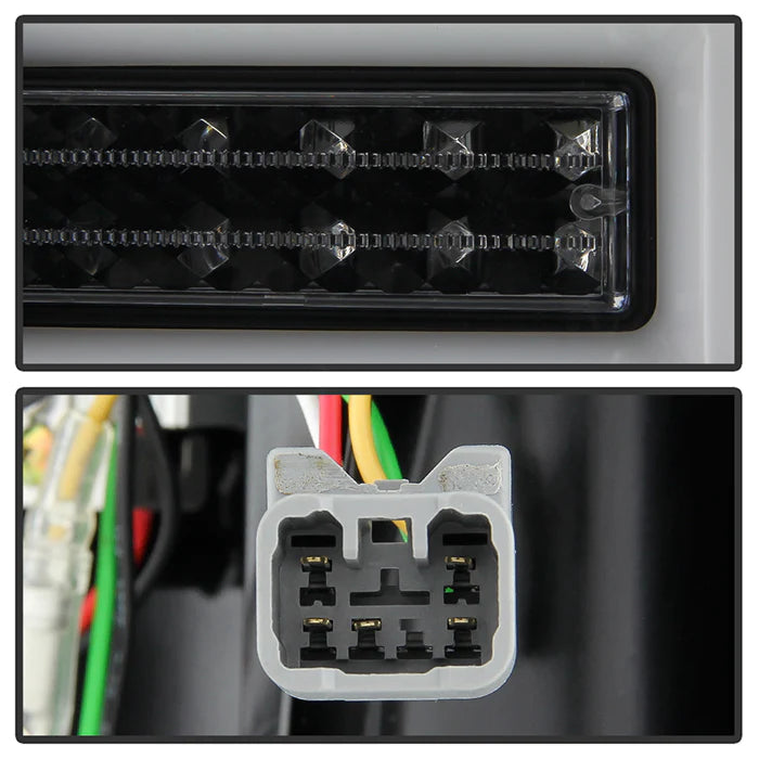 Spyder Black LED Tail Lights W/Sequential Turn Signal for 4Runner (2010-2023)