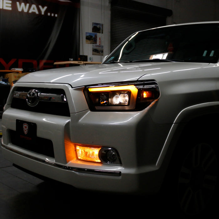 Spyder Black Projector Headlights for 4Runner (2010-2013)