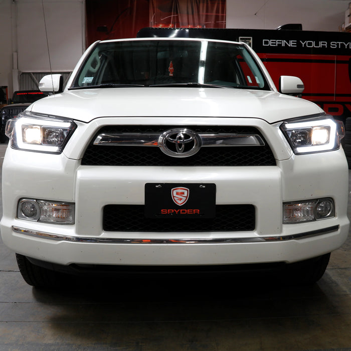 Spyder Black Projector Headlights for 4Runner (2010-2013)