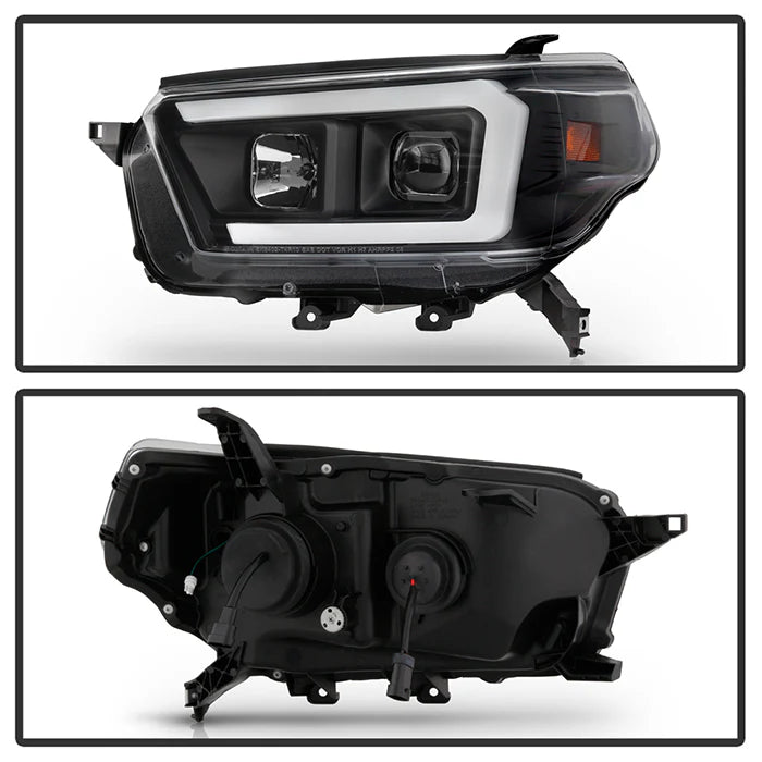 Spyder Black Projector Headlights for 4Runner (2010-2013)