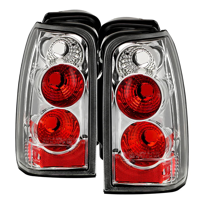 Spyder Chrome Euro Style Tail Lights for 4 Runner (1996-2002)