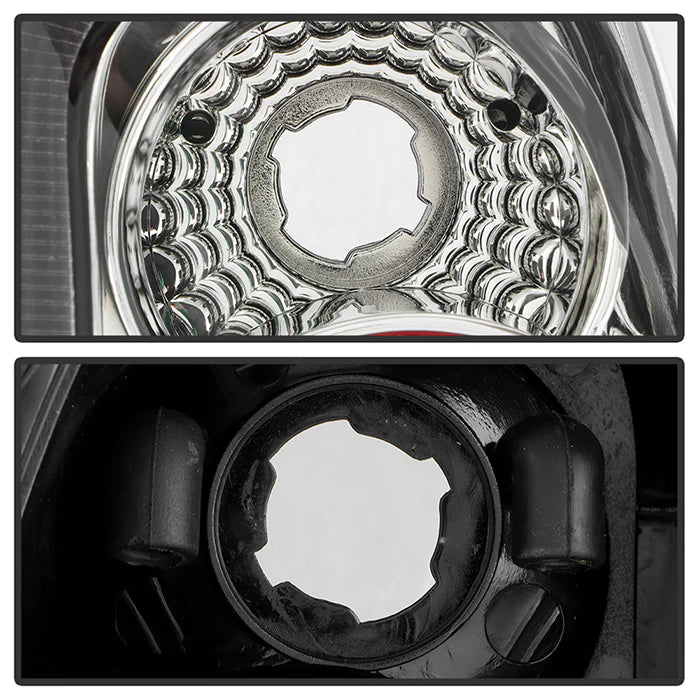 Spyder Chrome Euro Style Tail Lights for 4 Runner (1996-2002)