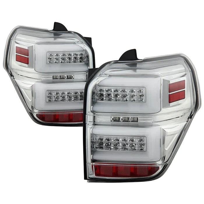 Spyder Chrome LED Tail Lights W/Sequential Turn Signal for 4Runner (2010-2023)