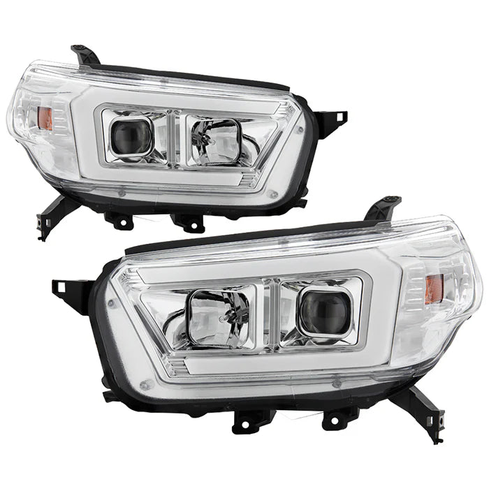 Spyder Chrome Projector Headlights for 4Runner (2010-2023)