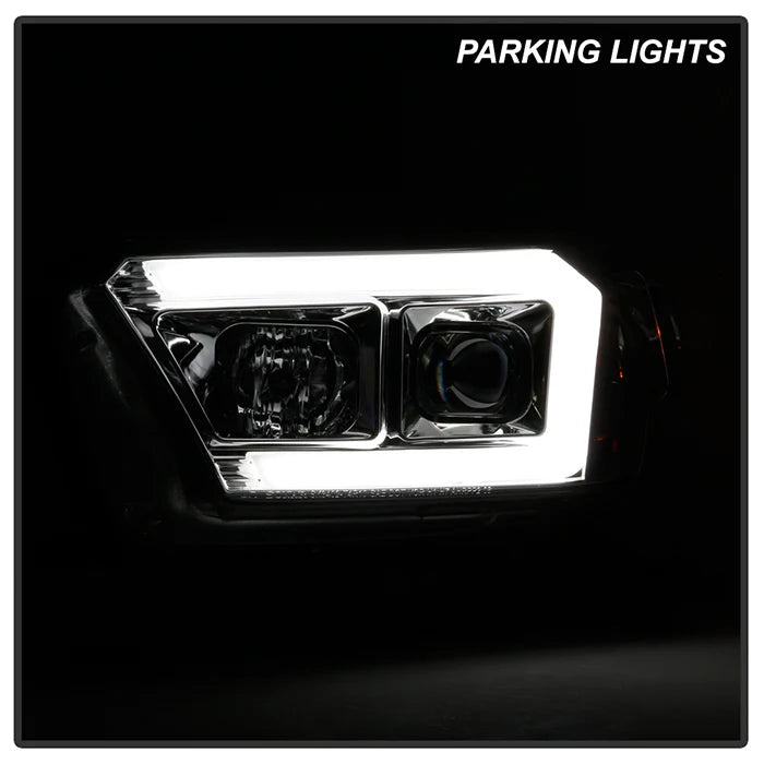 Spyder Chrome Projector Headlights for 4Runner (2010-2023)