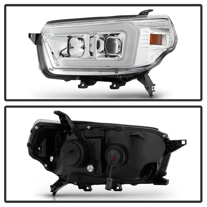 Spyder Chrome Projector Headlights for 4Runner (2010-2023)