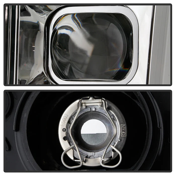 Spyder Chrome Projector Headlights for 4Runner (2010-2023)
