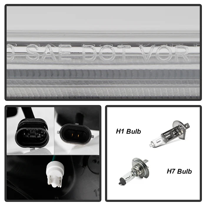 Spyder Chrome Projector Headlights for 4Runner (2010-2023)