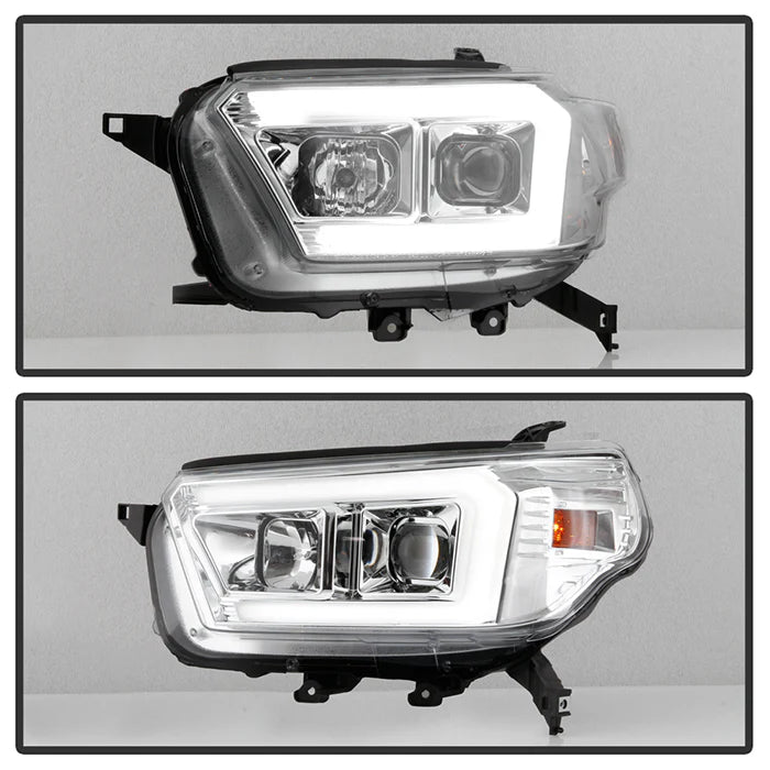 Spyder Chrome Projector Headlights for 4Runner (2010-2023)