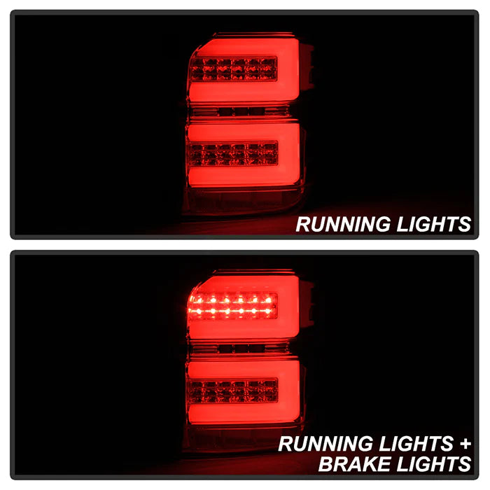 Spyder Smoke LED Tail Lights W/Sequential Turn Signal for 4Runner (2010-2023)