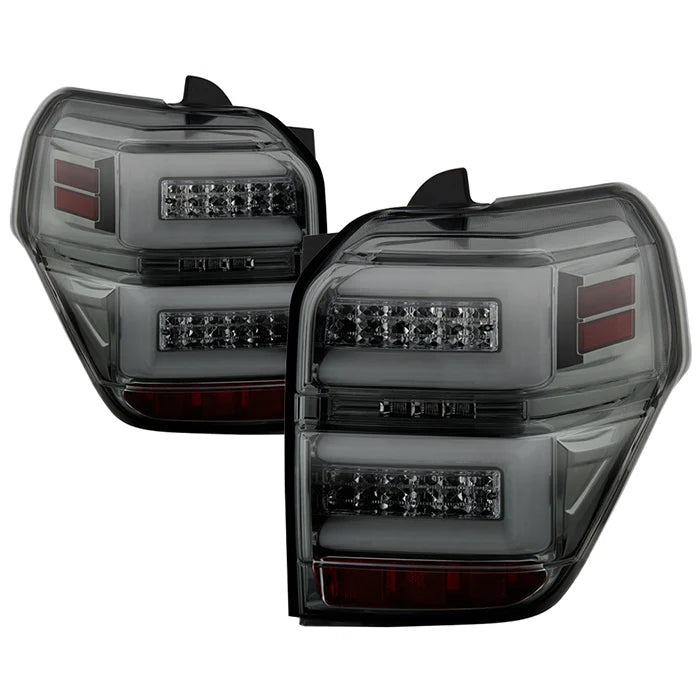 Spyder Smoke LED Tail Lights W/Sequential Turn Signal for 4Runner (2010-2023)