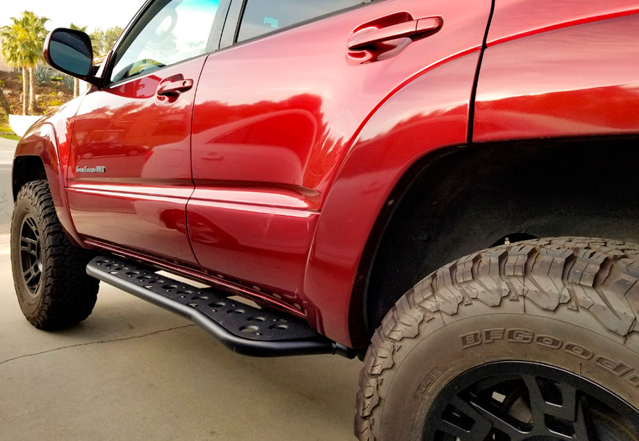 Cali Raised Step Edition Bolt-On Rock Sliders For 4Runner (2010-2024)