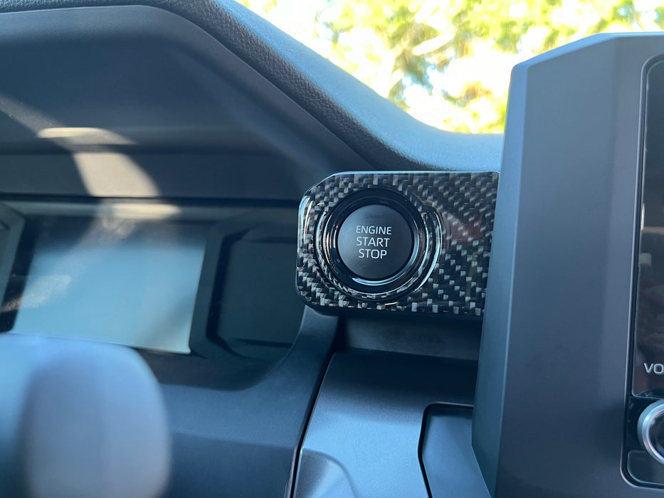 Tufskinz Push-To-Start Button Accent Trim for 4Runner (2025-Current)