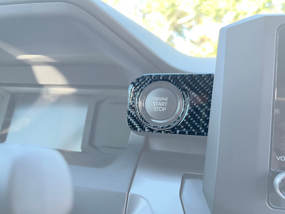 Tufskinz Push-To-Start Button Accent Trim for 4Runner (2025-Current)