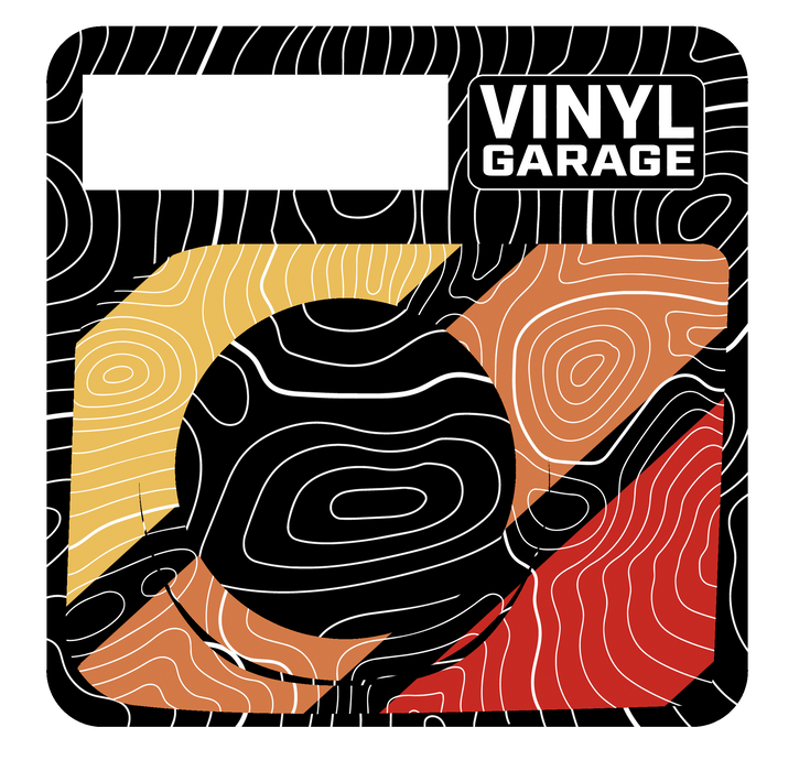 Vinyl Garage Start/Stop Button Overlay For 4Runner (2025-Current)