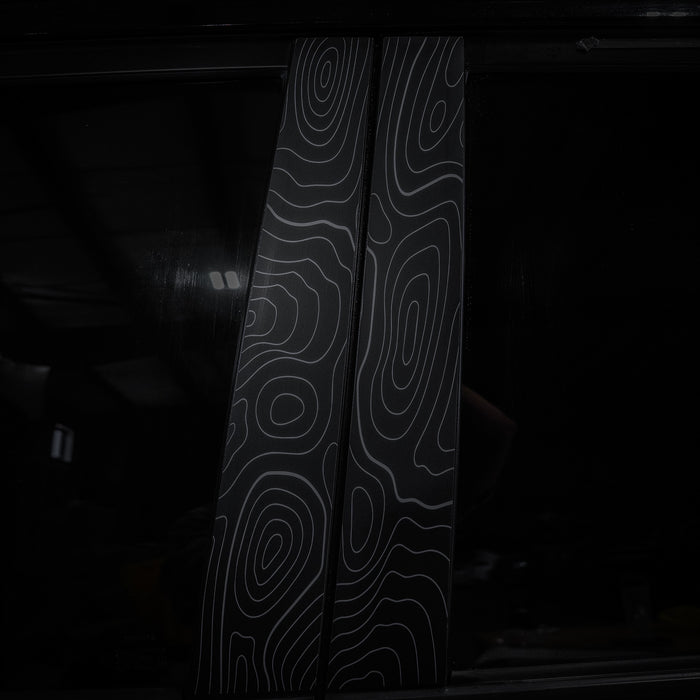 Vinyl Garage Topo B Pillar Decals For 4Runner (2010-2024)
