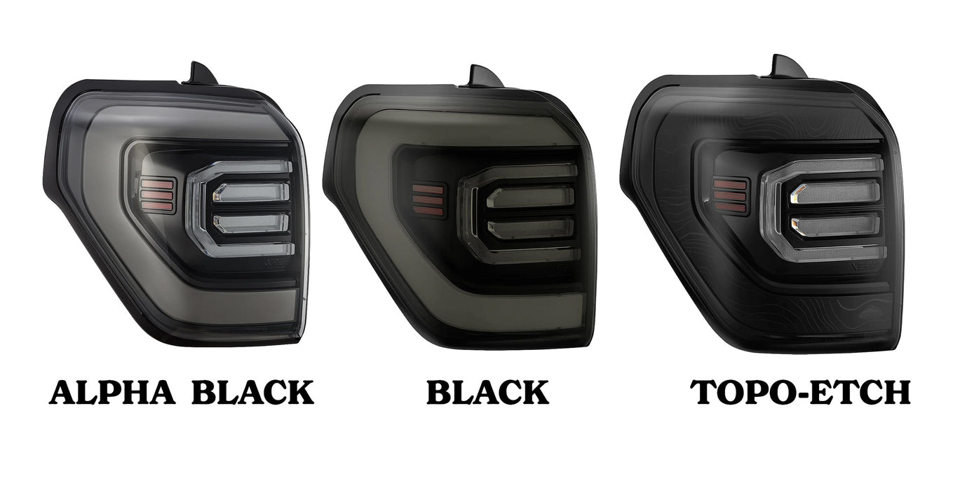 Alpharex NOVA-Series Prismatic LED Tail Lights For 4Runner (2010-2024)