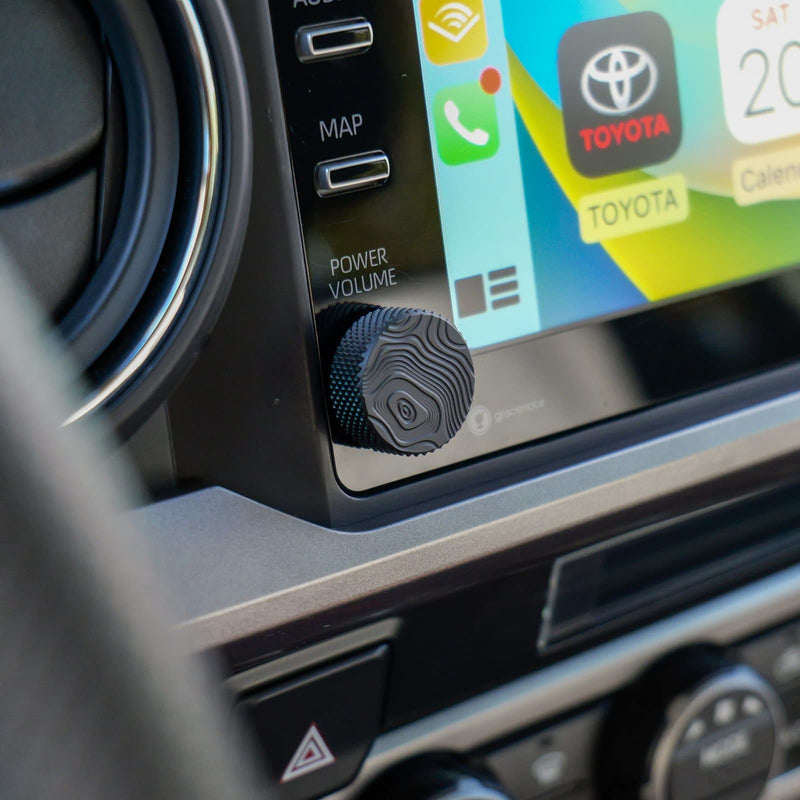 Mace MFG Topo Volume Knob For 4Runner (2025-Current)