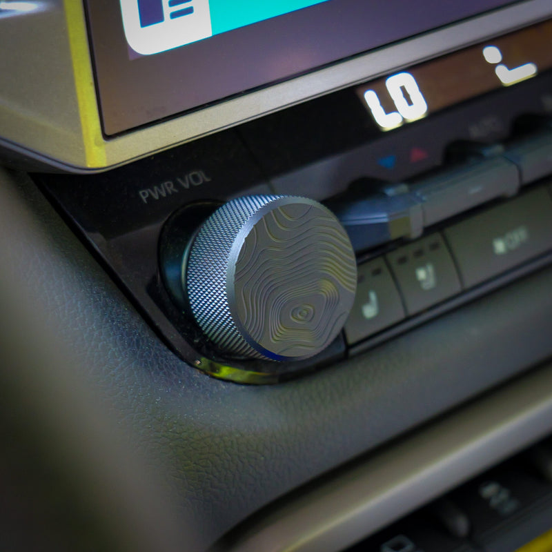Mace MFG Topo Volume Knob For 4Runner (2025-Current)