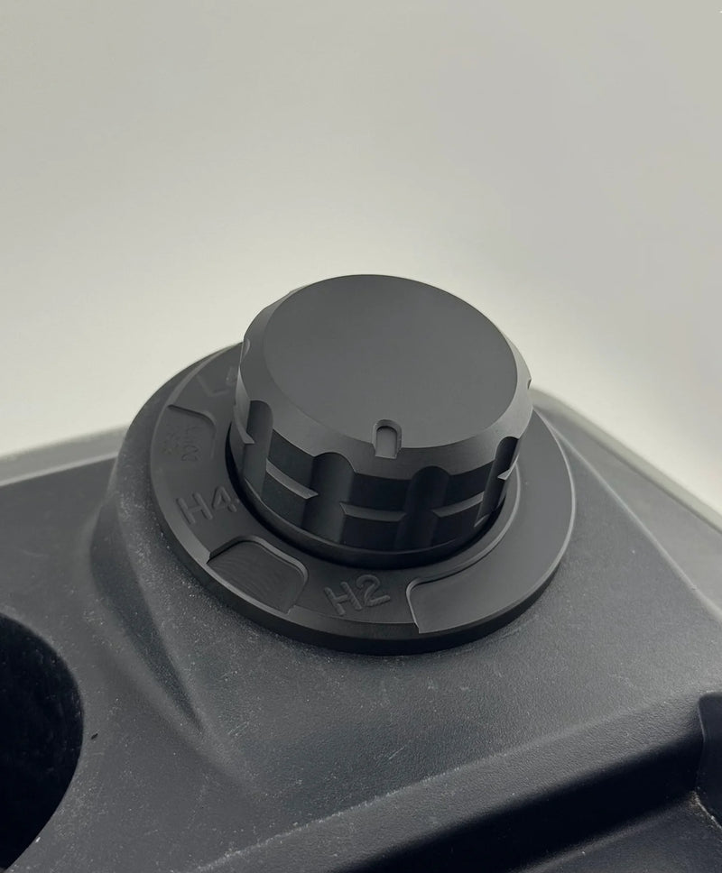 Teton Workshop Transfer Case Dial Knob & Trim Ring For 4Runner (2010-2024)