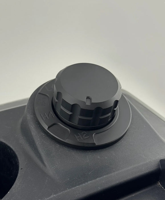 Teton Workshop Transfer Case Dial Knob & Trim Ring For 4Runner (2010-2024)