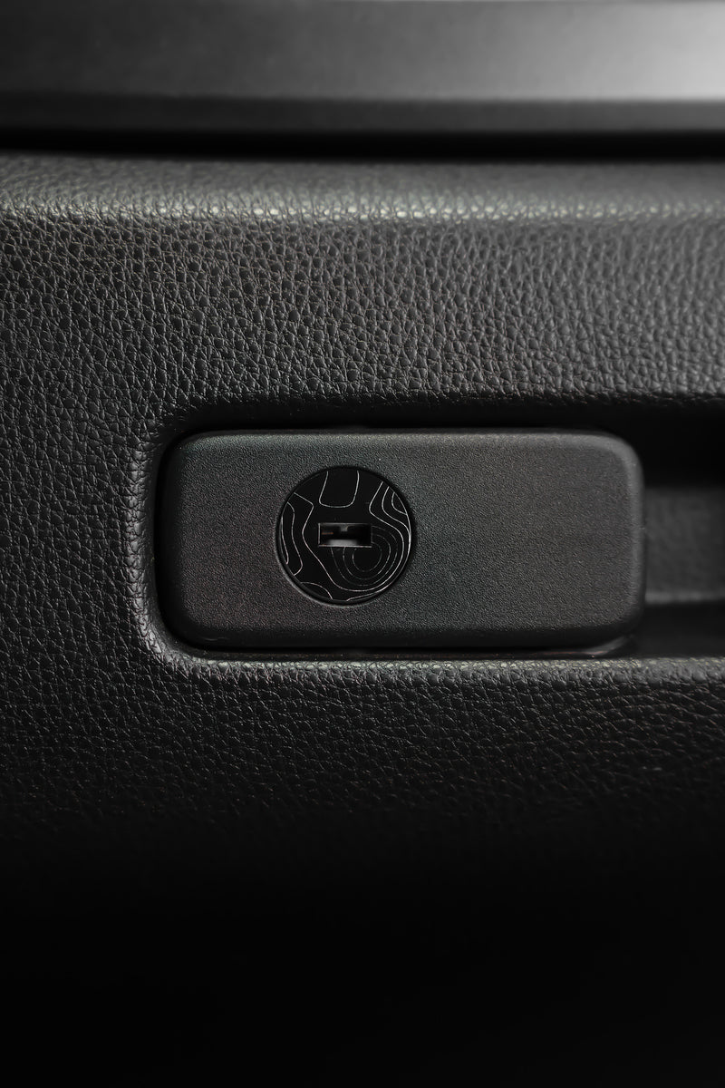 Vinyl Garage Glove Box Keyhole Cover (4th Gen & 6th Gen 4Runner)