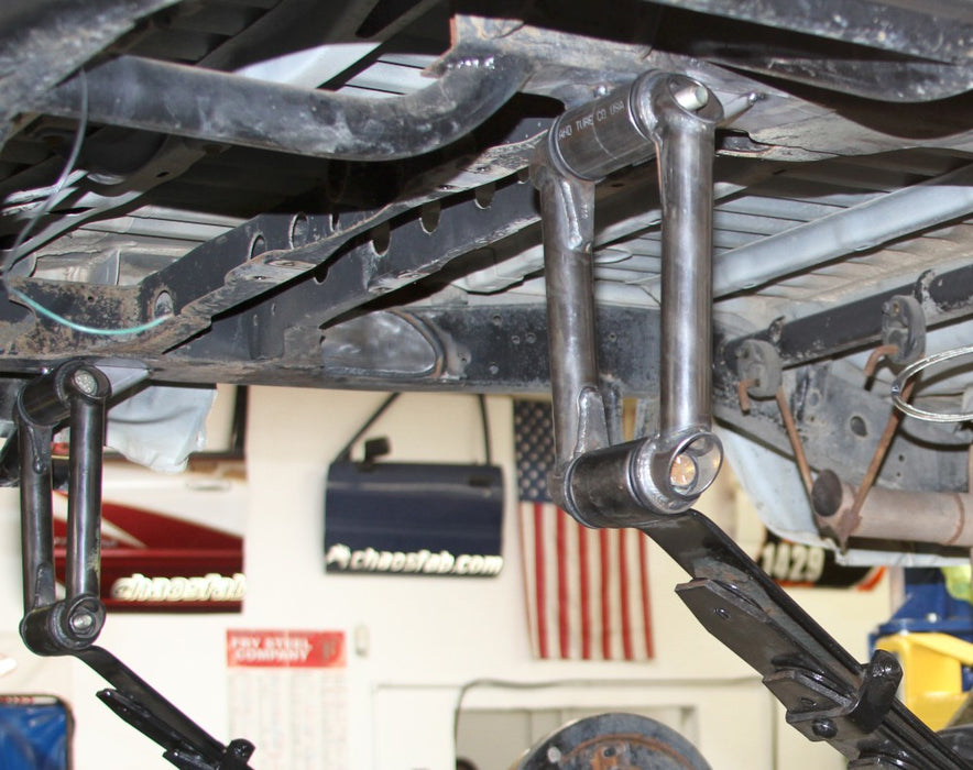 Total Chaos 12" Chromoly Shackles for 4Runner (1986-1995)