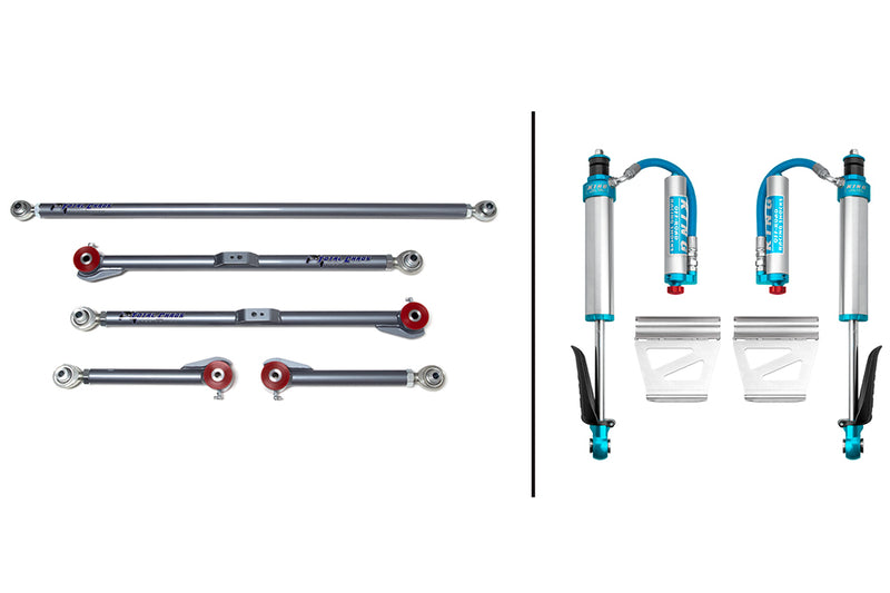 Total Chaos Adjustable Rear Links W/King 2.5" Shocks For 4Runner (2003-2024)